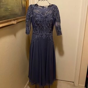 JJ House Dark Blue Special Occasion Dress